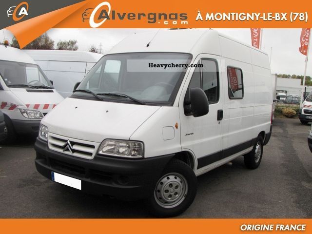 2006 Citroen  Citroen Jumper 2.2 HDI FOURGON TOLE 35 MH CABINE Van or truck up to 7.5t Box-type delivery van photo