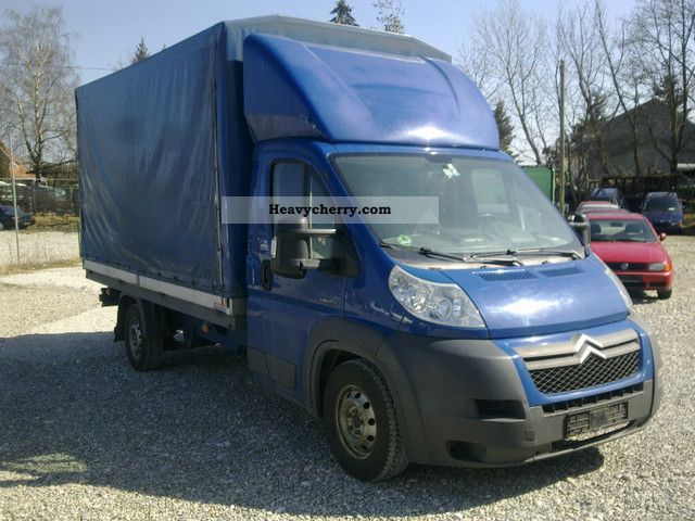 2007 Citroen  Citroën Jumper Van or truck up to 7.5t Stake body and tarpaulin photo