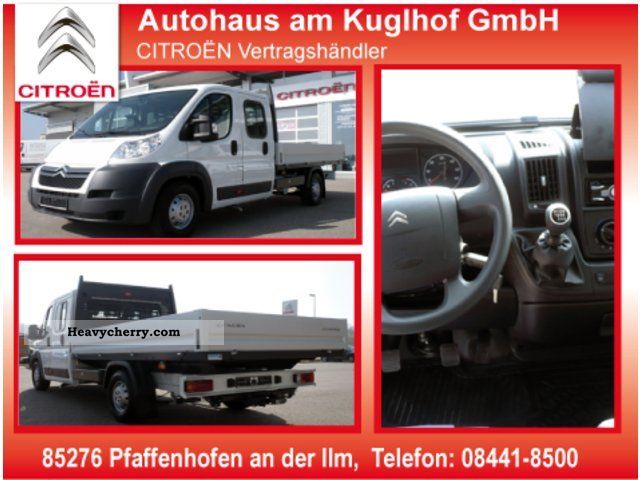 2011 Citroen  Citroën Jumper double cab pickup Van or truck up to 7.5t Stake body photo