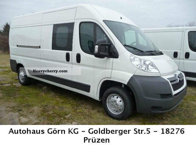 2012 Citroen  Citroën Jumper Kawa 35L3H2 HDI130 (7 seats) climate, video Van or truck up to 7.5t Box-type delivery van - high and long photo