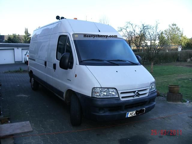 2002 Citroen  Citroen Jumper 2.8 HDITD Van or truck up to 7.5t Box-type delivery van - high and long photo