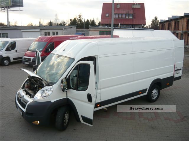 2010 Citroen  Citroën Jumper L4H2 OPCJA FULL SHOW Van or truck up to 7.5t Box-type delivery van - high and long photo