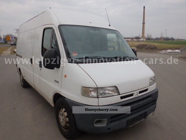 2000 Citroen  Citroën Jumper Van or truck up to 7.5t Box-type delivery van - high and long photo