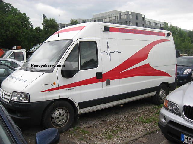 2003 Citroen  Citroën Jumper RESCUE VEHICLES Van or truck up to 7.5t Ambulance photo