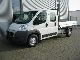 2011 Citroen  Citroën Relay 35 L3 doka PLATFORMS with KL 130 hp Euro 5 Van or truck up to 7.5t Stake body photo 1