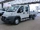 2011 Fiat  Ducato Maxi L5H1 130ps DoKa Van or truck up to 7.5t Stake body photo 2
