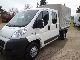 2008 Fiat  Ducato DoKa Flatbed / tarpaulin 26oooKm! 6-seater Van or truck up to 7.5t Stake body photo 6