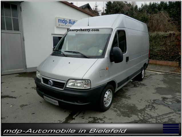2004 Fiat  Ducato 2.3 JTD * HIGH ROOF * AIR * AHK * TOPZUST. * 1.Hd * Van or truck up to 7.5t Box-type delivery van - high photo