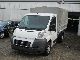 2008 Fiat  Ducato 30 2.2 JTD flatbed tarp bows Van or truck up to 7.5t Stake body photo 2