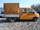 1995 Fiat  Ducato 2.5D DoKa tarp 7-seater Van or truck up to 7.5t Stake body and tarpaulin photo 5