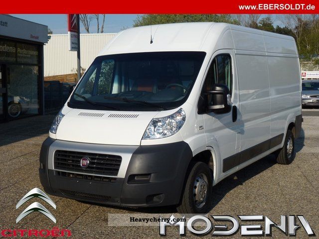 2011 Fiat  Ducato L4H2 35 MJ 120 Air Transport 270 degrees Van or truck up to 7.5t Box-type delivery van - high and long photo