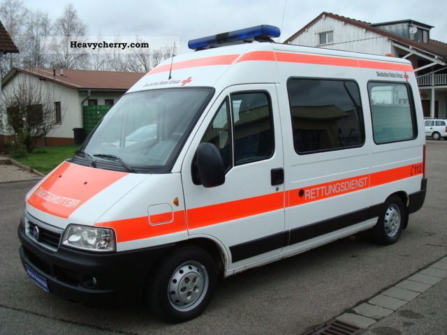 2005 Fiat  Ducato 2.0l RTW gasoline and natural gas / TUV-NEW AU Van or truck up to 7.5t Ambulance photo
