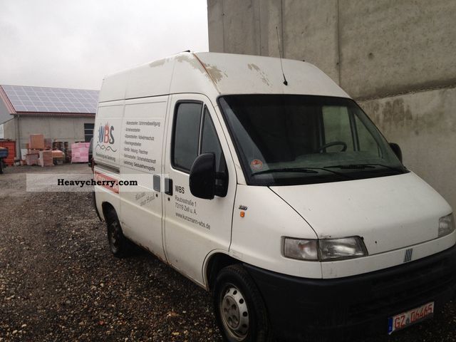 2000 Fiat  Ducato 10 truck-Perm., Trailer hitch, high Van or truck up to 7.5t Box-type delivery van - high photo