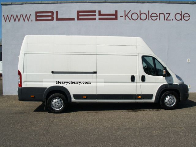 2011 Fiat  Ducato Maxi L5H3 panel van Greater 120Mutlijet Van or truck up to 7.5t Box-type delivery van - high and long photo