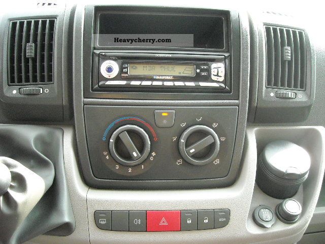 Fiat Ducato Kombi Bus, glazed, air conditioning, radio CD