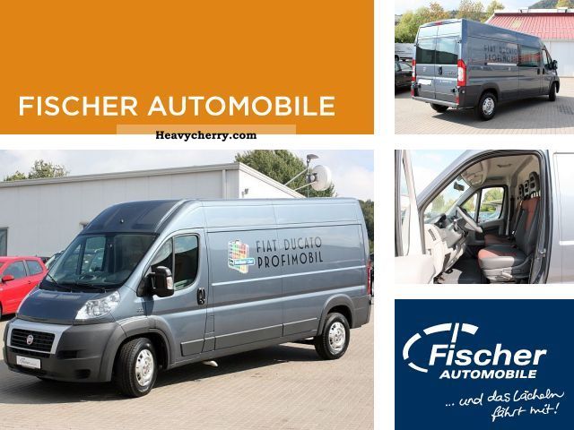 2011 Fiat  Ducato L4H2 120 M-Jet 6-Gg. PROFESSIONAL MOBILE Van or truck up to 7.5t Box-type delivery van - high and long photo