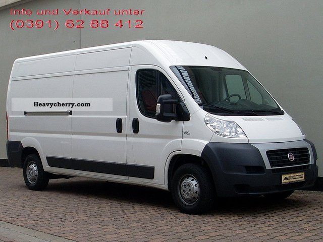2011 Fiat  Ducato L4H2 GRKW 35 120 M-Jet / Air / double seat Van or truck up to 7.5t Box-type delivery van - long photo