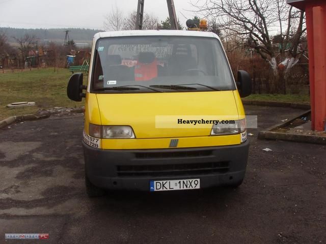 1995 Fiat  Ducato 2.5 tdi Van or truck up to 7.5t Car carrier photo