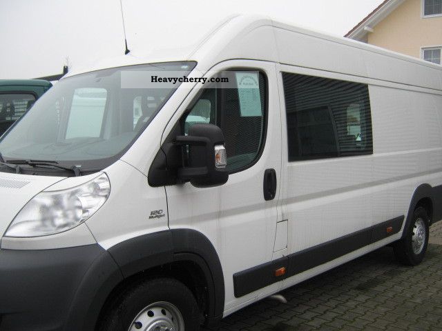 2011 Fiat  Ducato L4H2 120 MJ 35 Box 6-seater Van or truck up to 7.5t Box-type delivery van - high and long photo