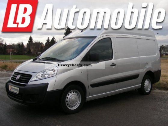 2008 Fiat  Scudo 2.0JTD MAXI high and long 6th gear ABS AIR Van or truck up to 7.5t Box-type delivery van - high and long photo