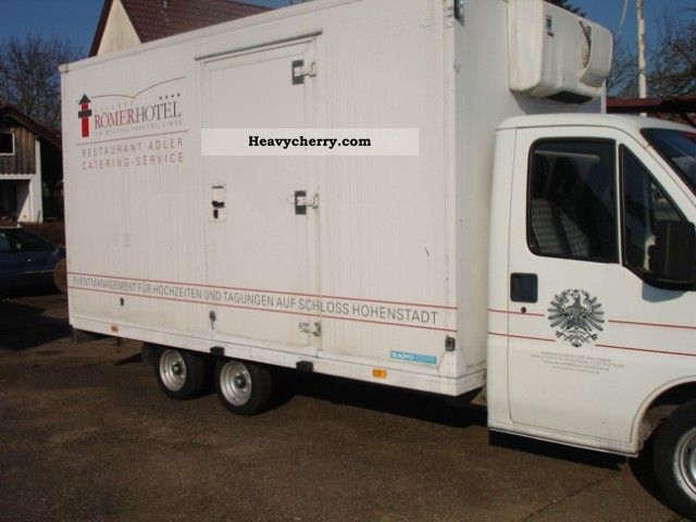 1997 Fiat  Ducato 2.5L refrigerated Van or truck up to 7.5t Refrigerator body photo