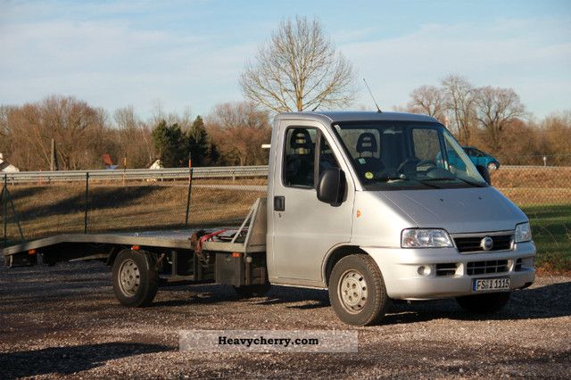 2004 Fiat  Ducato 2.8 JTD, air Van or truck up to 7.5t Car carrier photo