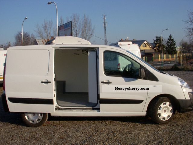 2008 Fiat  SCUDO, EXPERT, JUMPY 1.6 JTD refrigerators and EURO 4 Van or truck up to 7.5t Refrigerator body photo