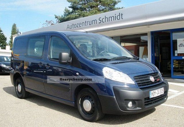 2010 Fiat  Scudo Combi L1H1 140 Mjet teilvergl. Sliding / Van or truck up to 7.5t Box-type delivery van photo