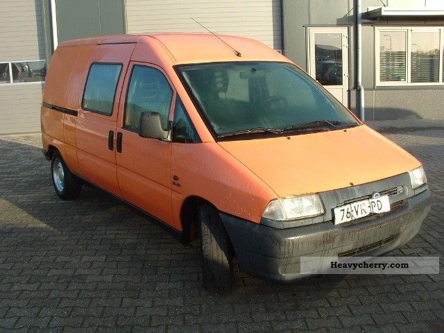 2000 Fiat  Long Scudo 2.0 Td 322/2315 EL Van or truck up to 7.5t Box-type delivery van photo