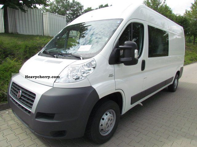 2011 Fiat  Ducato L4H2 Double cabin Box 120 MultiJet Van or truck up to 7.5t Stake body photo