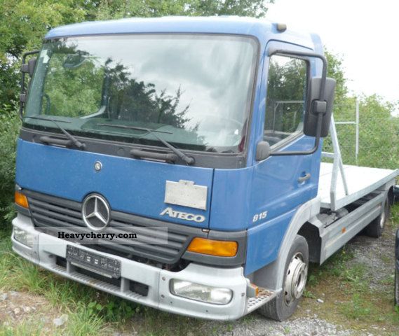 1999 Mercedes-Benz  Atego 815 car transporters with new construction! Van or truck up to 7.5t Car carrier photo
