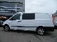 2006 Mercedes-Benz  Vito 111 CDI DPF, air conditioning, built-Sortimo Van or truck up to 7.5t Box-type delivery van photo 6