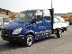 2007 Mercedes-Benz  Sprinter 315 CDI Thurs 7 seats cab flatbed trailer coupling Van or truck up to 7.5t Stake body photo 1