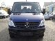 2007 Mercedes-Benz  Sprinter 315 CDI Thurs 7 seats cab flatbed trailer coupling Van or truck up to 7.5t Stake body photo 2