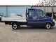 2007 Mercedes-Benz  Sprinter 315 CDI Thurs 7 seats cab flatbed trailer coupling Van or truck up to 7.5t Stake body photo 3