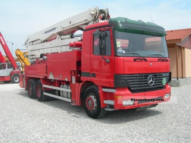 Mercedes benz concrete pump #5