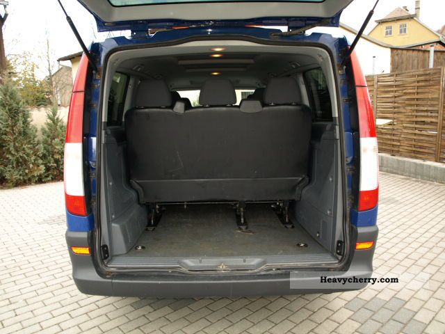 Mercedes benz vito 9 seater luggage space #3