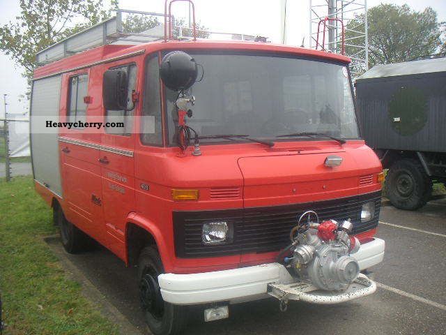 1984 Mercedes-Benz  409 MB FIRE WATER PUMP! Van or truck up to 7.5t Ambulance photo