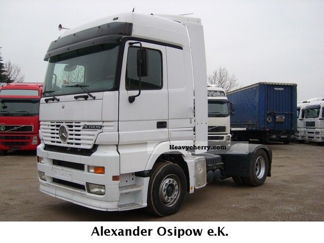 2000 Mercedes-Benz  Actros 1848 Megaspace manual Semi-trailer truck Standard tractor/trailer unit photo