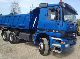 Mercedes-Benz  Actros 3343 6x6 all-wheel 2001 Three-sided Tipper photo