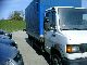 1996 Mercedes-Benz  Vario 611 Pick-Plane Van or truck up to 7.5t Stake body and tarpaulin photo 2