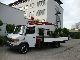 Mercedes-Benz  814 Vario bunk extra long and wide with crane 1999 Truck-mounted crane photo