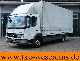 2009 Mercedes-Benz  Atego 816 flatbed 6m 3-seater plane LBW € 5 Van or truck up to 7.5t Stake body and tarpaulin photo 2