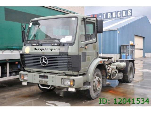 1990 Mercedes-Benz  SK 1722 Spring susp Semi-trailer truck Standard tractor/trailer unit photo