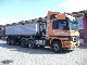 2001 Mercedes-Benz  Actros 3353 6x4 S m. Kippauflieger Semi-trailer truck Standard tractor/trailer unit photo 2