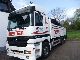 2000 Mercedes-Benz  Actros 2553 * Flatbed with CRANE EURO 5 * Truck over 7.5t Stake body photo 2