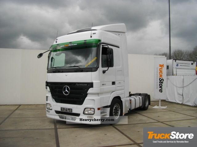 2007 Mercedes-Benz  Actros 1844 Low Air Mega Liner Euro5 Semi-trailer truck Volume trailer photo