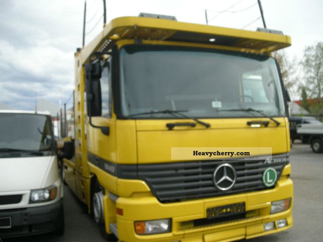 2000 Mercedes-Benz  18 40 AKTROS AUTOTRANSPORTER Truck over 7.5t Car carrier photo