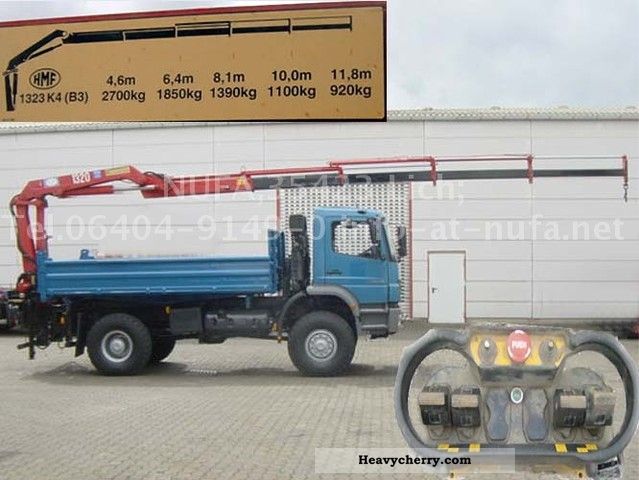 2004 Mercedes-Benz  AXOR 1833 AK/39 Truck over 7.5t Tipper photo