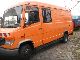 2001 Mercedes-Benz  614 vario atlas crane current aggregater standheizun Van or truck up to 7.5t Box-type delivery van - high and long photo 2